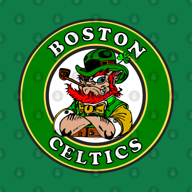 Boston Celtics Leprechaun by Bosko Art Designs