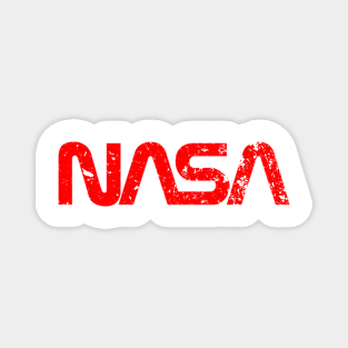 NASA Distressed Look Logo Magnet