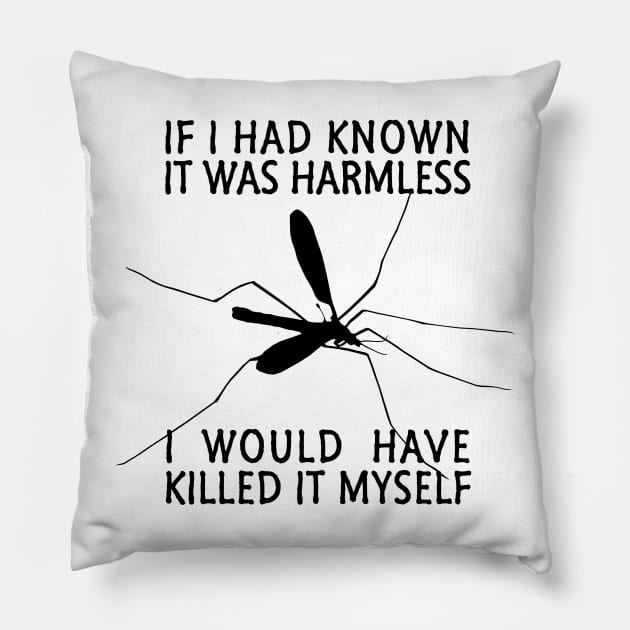 If I Had Known It Was Harmless Pillow by pinemach