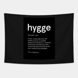 Hygge: Scandinavian Living | Black Edition Tapestry