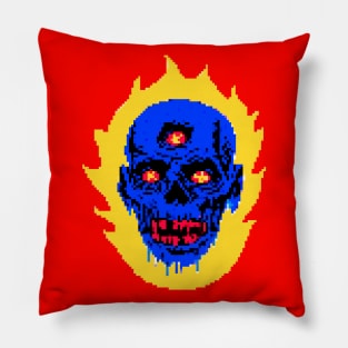 Space Zombie 8-Bit Pillow