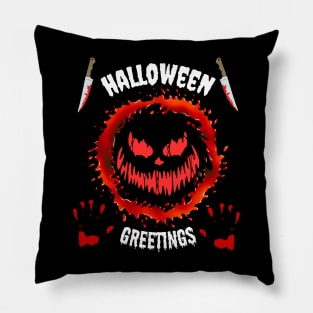 Halloween Greetings Pillow