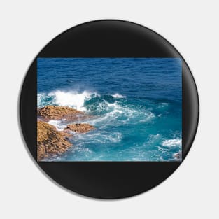 Beautiful Blue Ocean Waves Pin