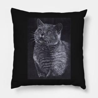 British Shorthair Cat Pillow