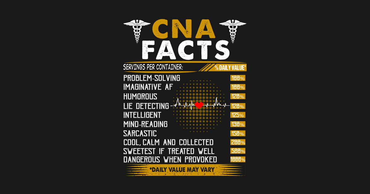 CNA Facts - Cna - T-Shirt | TeePublic