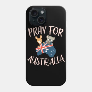 Pray for Australia | Save the Koalas and Kangaroos Phone Case