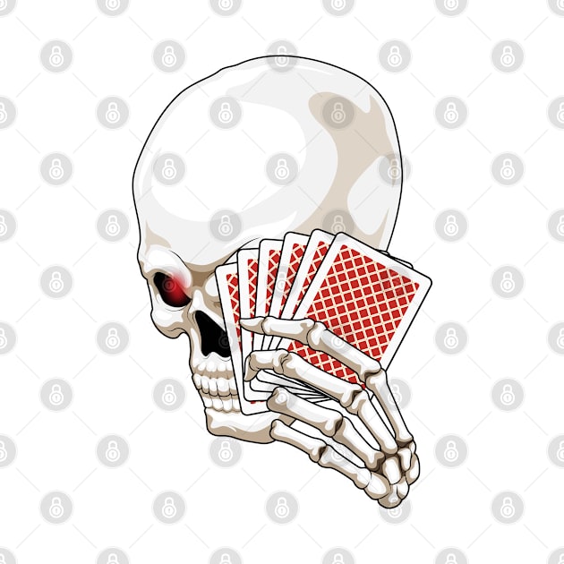 Skull Poker Poker cards by Markus Schnabel