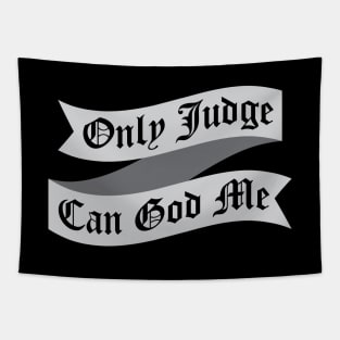 Only Judge Can God Me Tattoo Fail Tapestry