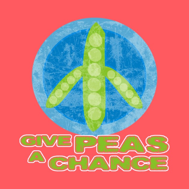Give Peas a Chance by evisionarts