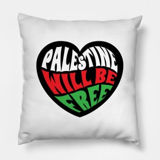 Free Palestine Pillow