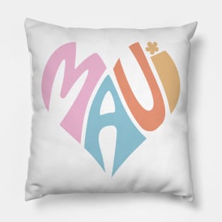 Maui Heart Pillow