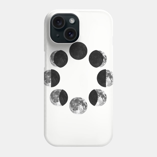 Moon Phases Phone Case by DavidF