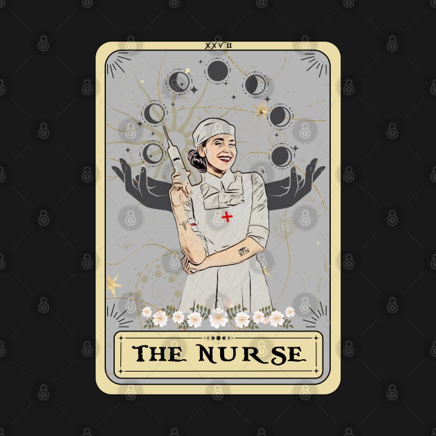 The Nurse Tarot Card, Nurse by AlquimiaDesign