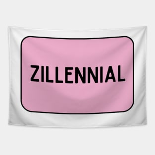 Generation Zillennial in Pink Tapestry