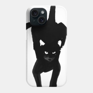 black cat Phone Case