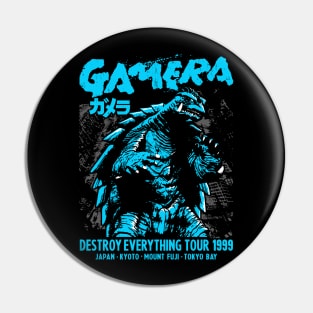 GAMERA - Destroy everything tour 1999 Pin