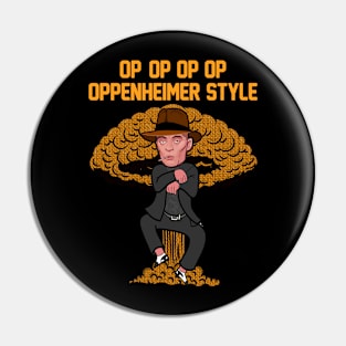 Oppenheimer Style Pin