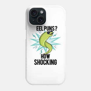 How Shocking Funny Eel Pun Phone Case