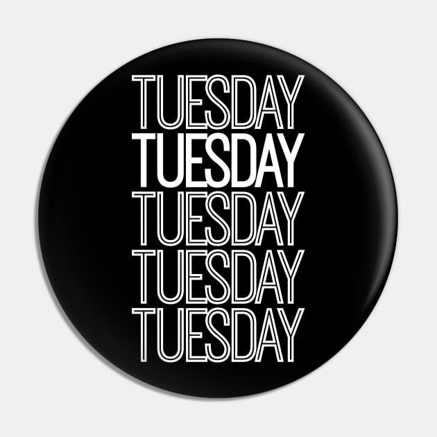 Weekdays: Tuesday Pin by artsylab