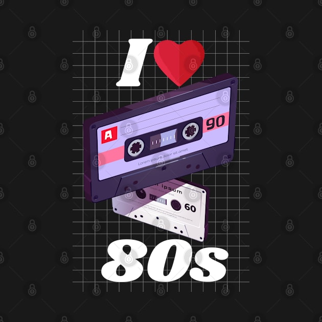 I love 80s retro Man by moslemme.id