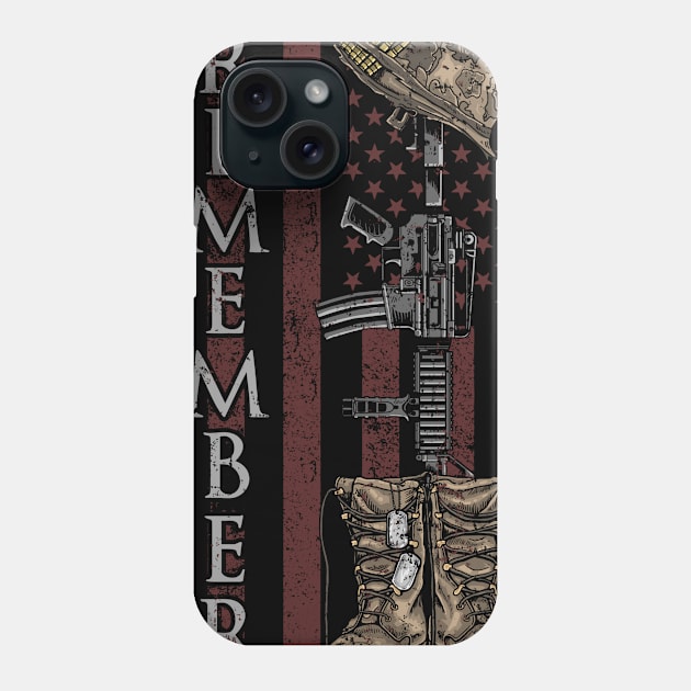 Remember Memorial Day 2020 Phone Case by snnt