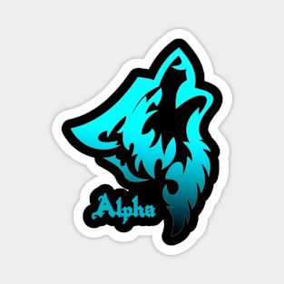 Alpha Wolf Magnet