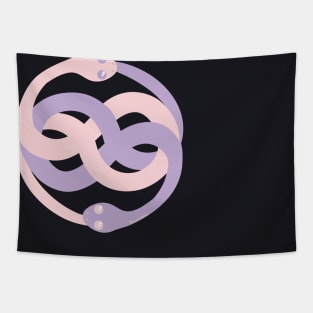 Pink and violet Auryn kawaii Tapestry