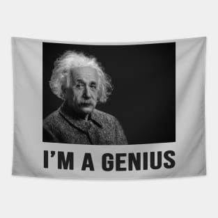 i am a genius Tapestry