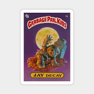 Garbage Pail Kids - Jay Decay - vector Magnet