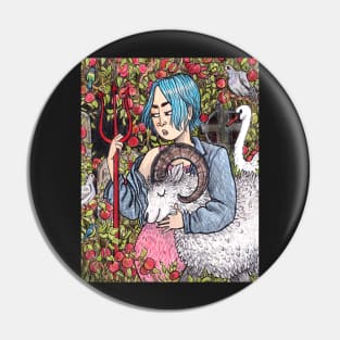 In the Dark Orchard Pin