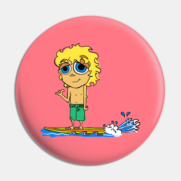 surfer dude Pin by jrose.arts