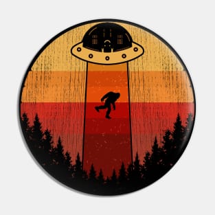 Bigfoot Ufo Abduction Pin