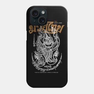 Sak Yant Muay Thai Boran The Garuda Phone Case