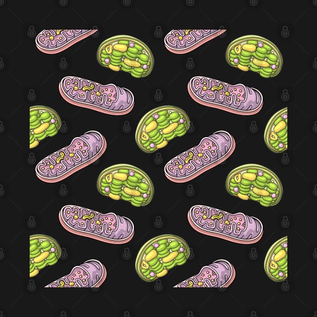 Mitochondria and Chloroplast Pattern by taylorcustom