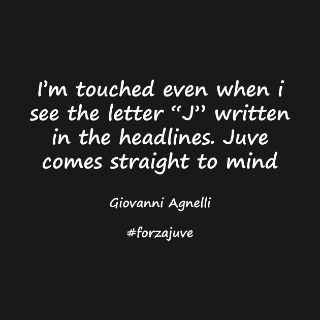 Juventus Giovanni Agnelli - Juventus - Crewneck Sweatshirt ...