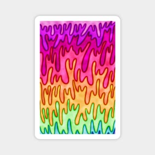 Psychedelic Waves Magnet