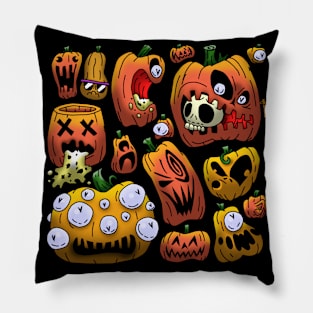 Pumpkin Pattern Pillow