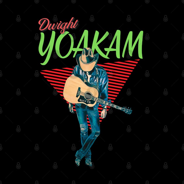 Dwight Yoakam Vintage Look 1986 // Honky Tonkin Original Fan Design Artwork by A Design for Life