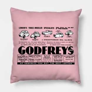 RELIANT CAR - dealer advert Pillow