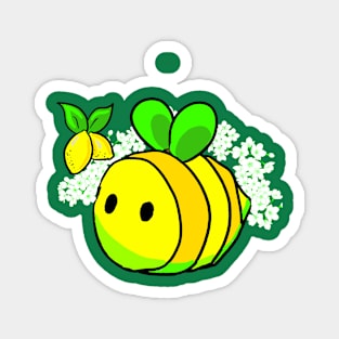 Lemon Bee Magnet