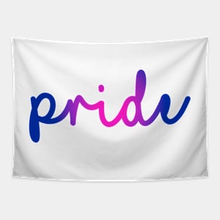 Bi Pride Gradient Tapestry