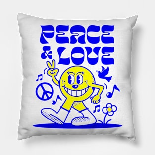 Peace and Love Pillow