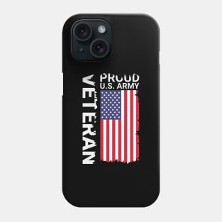 Proud us army veteran design Phone Case