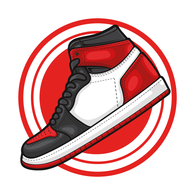 AJ 1 High Black Toe Sneaker by milatees