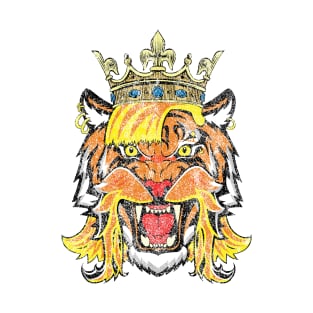 King of Tigers (Normal Textured) T-Shirt