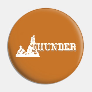 Big Thunder Mountain White Pin