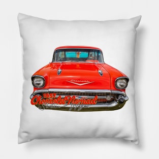 1957 Chevrolet Nomad Station Wagon Pillow