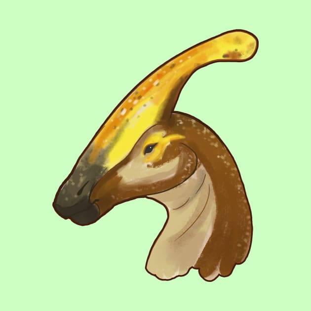 Parasaurolophus by CommanderBoxers