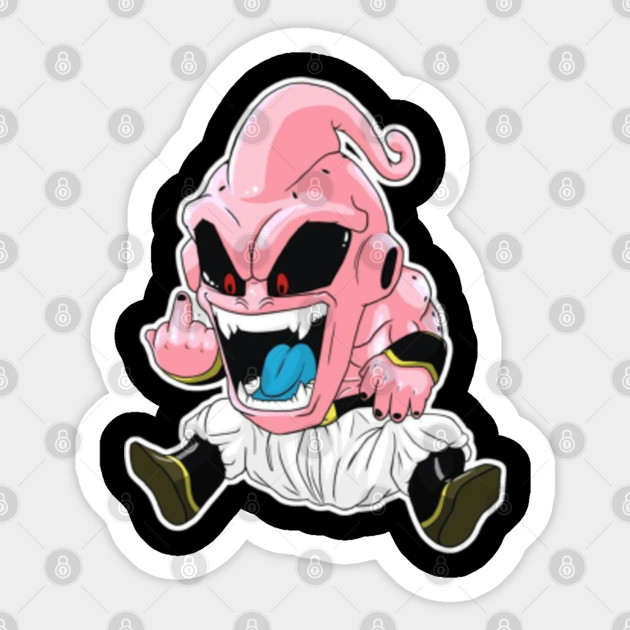 kid buu middle finger