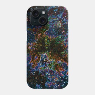 Black Panther Art - Glowing Edges 239 Phone Case